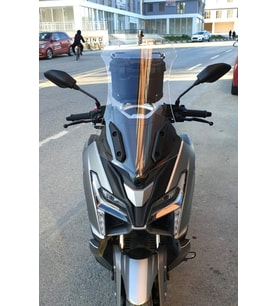 MOTOCAM Voge SR1 Ön Cam 2023-2026 Model 62cm Şeffaf Renkli 4mm ORTA BOYLU