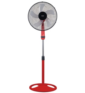 Raks SF 16 ECO Kırmızı Salınım Özellikli Ayaklı Vantilatör 50W