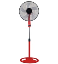 Raks SF 16 ECO Kırmızı Salınım Özellikli Ayaklı Vantilatör 50W