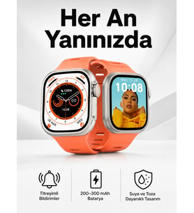 Akıllı Saat GPS, Sağlık Ve Uyku Takibi Arama Cevaplayan Bluetooth Bağlantılı (Kopya)