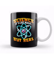 Cute & Funny Science It's Like Magic But Real Kupa Bardak Porselen