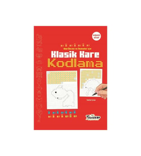 Klasik Kare Kodlama Kırmızı Kitap (Karışık)
