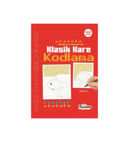 Klasik Kare Kodlama Kırmızı Kitap (Karışık)
