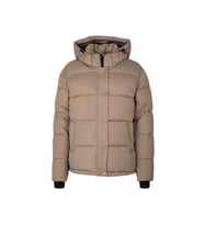Only Onlann Premium Puffer Kadın Günlük Mont 15287909-WALNUT Kahverengi