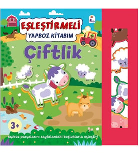 Eşleştirmeli Yap-Boz Kitabım: Çiftlik