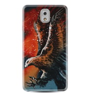 Samsung Note 3 4 5 8 9 20 Ultra 10 Lite Kılıf Desenli Silikon Kartal Uçarken 1718