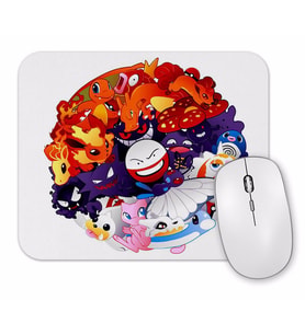 Pokemon Go Mewtwo Charizard Mouse Pad