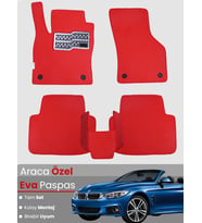 BMW 3 SERİSİ E93 CABRİO (2005-2013) Uyumlu EVA Paspas Tam Set–Araca Özel,Su Geçirmez