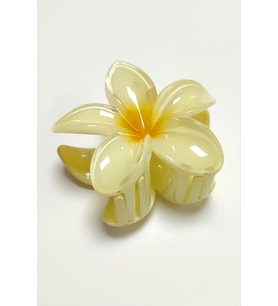 Sarı Renkli Lotus Toka 8 cm
