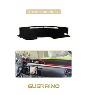 TOYOTA Hilux (2015+)TORPİDO KORUMA HALISI BEJ KENAR