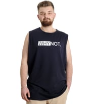 Mode XL Büyük Beden Erkek Atlet WHYNOT 23003 Lacivert