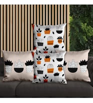 eJOYA Modern Tasarımlı 4'lü Yastık İçi Ve Kırlent Kılıfı 45cm 113650