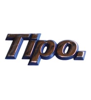 Fiat Tipo. Bagaj Yazısı Mavi