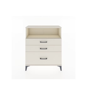 Arges Şifonyer Tek Raflı 3 Çekmeceli 88x30x106 Aytaşı-Aytaşı