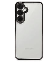Northcity Samsung Galaxy S24 FE Uyumlu Kılıf Lensli Silikon - Siyah