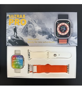 Ultra 8 Pro Son Teknoloji Akıllı Saat + Çift Kordonlu