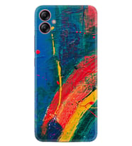 Samsung Galaxy A04E Kılıf Silikon Desen Özel Seri Ressam Sulu Boya 1600