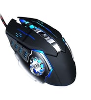 Reidan X15 Oyuncu Mouse Gaming fare Kablolu Rgb Arkadan Aydınlatmalı Usb Optik Bilgisayar
