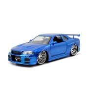 Jada Toys Jada Hızlı ve Öfkeli Fast & Furious Metal Diecast 2002 Nissan Skyline