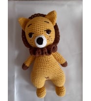 Aslan Leo Uyku Arkadaşı Amigurumi Organik Oyuncak