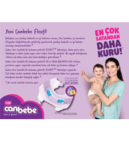 Canbebe Jumbo Beden:4 (7-14Kg) Maxi 40 Adet Bebek Bezi