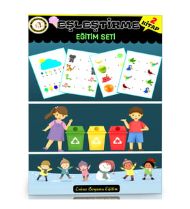 Okul Öncesi Eşleştirme Eğitim Seti (2 Kitap)