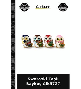Özel Üretim Hediyelik Dekoratif Şık Swaroski Taşlı Baykuş Alk5727