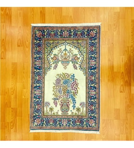 Bahar Motifli Dijital Baskı Seccade