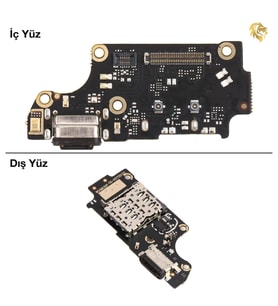 Xiaomi Poco F2 Pro Uyumlu Şarj Soketi Şarj Yuvası Şarj Giriş Soketi Mikrofon Bordu Dock Şarj Bordu