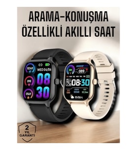 Mey İthalat® Suya Dayanıklı Bluetooth Akıllı Saat GPS, Adımsayar, Nabız & Sağlık Takibi