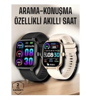 Mey İthalat® Suya Dayanıklı Bluetooth Akıllı Saat GPS, Adımsayar, Nabız & Sağlık Takibi