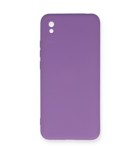 Redmi 9A Kılıf Nano Içi Kadife Silikon - Mor