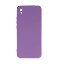Redmi 9A Kılıf Nano Içi Kadife Silikon - Mor