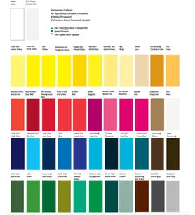 Lexroo SuperArt Akrilik Kumaş Boya Seti 6'lı 6x50 mL