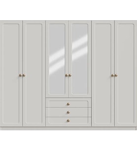 MİRA MDF 6 KAPAKLI DOLAP