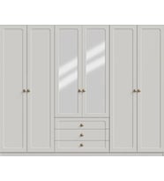 MİRA MDF 6 KAPAKLI DOLAP