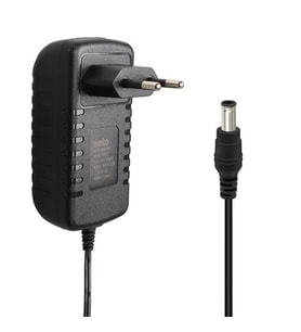 Weko WK-24327 12 Volt - 2.5 Amper 5.5*2.5 Uçlu Yerli Üretim Plastik Kasa Priz Tipi Adaptör