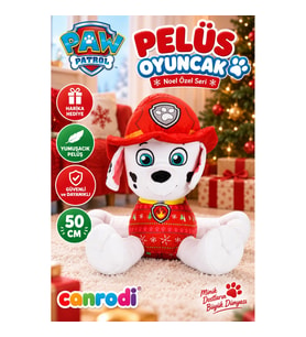 50864 SUN-HTI-SBR-PELUŞ PAW PATROL CHRISTMAS LYING 50CM PAW 3A