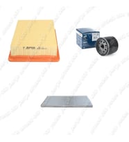 Bosch Filtre Bakım Seti Alfa Romeo 145 146 1.4 Benzinli Hava + Yağ f. + Polen Filtre Sardes