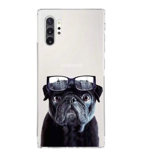PrintiFy Samsung Galaxy Note 10 Plus ile Uyumlu Köpek 3 Kamera Korumalı Şeffaf Kılıf