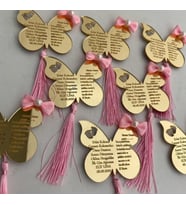 Kişiye Özel Pleksi Bebek Magnet Hatıra (Altın)