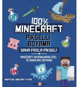 %100 Minecraft Pikselli Boyama - Daha Piksel