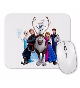 Disney Frozen Elsa Kristoff Olaf Anna Mouse Pad