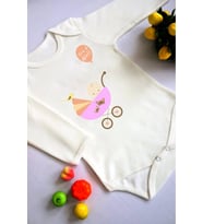 Kız Bebek It's A Girl Baskılı Body Zıbın