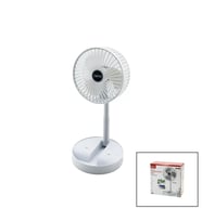 MASA ÜSTÜ VANTİLATÖR USB ŞARJLI KATLANIR FAN=16.4CM - UZAYAN AYAK=12.5-19CM 180 DERECE DÖNEBİLEN TELEFONLUKLU BWFN-11 (5343)