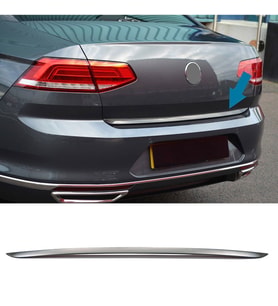 Volkswagen Passat B8 Bagaj Alt Çitası Krom Nikelajı 2015 Sonrası