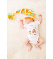 Unisex Bebek Uçtu Uçtu 40 Uçtu Body Zıbın