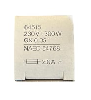 Osram 64515 300W GX6.35 Duylu Halojen Projektör Lambası