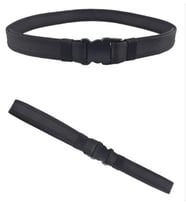 Siyah Ince Palaska - Ayarlanabilir Cırtlı Outdoor Kemer - 4 cm