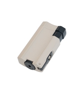 Çift Torch Pürmüz Delicili Füme Metal Puro Çakmağı - TR9486